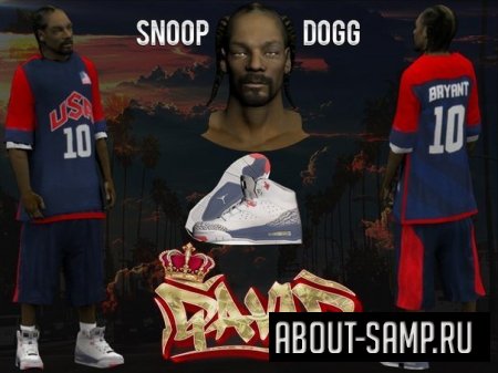 Скин Snoop Dog'a для самп
